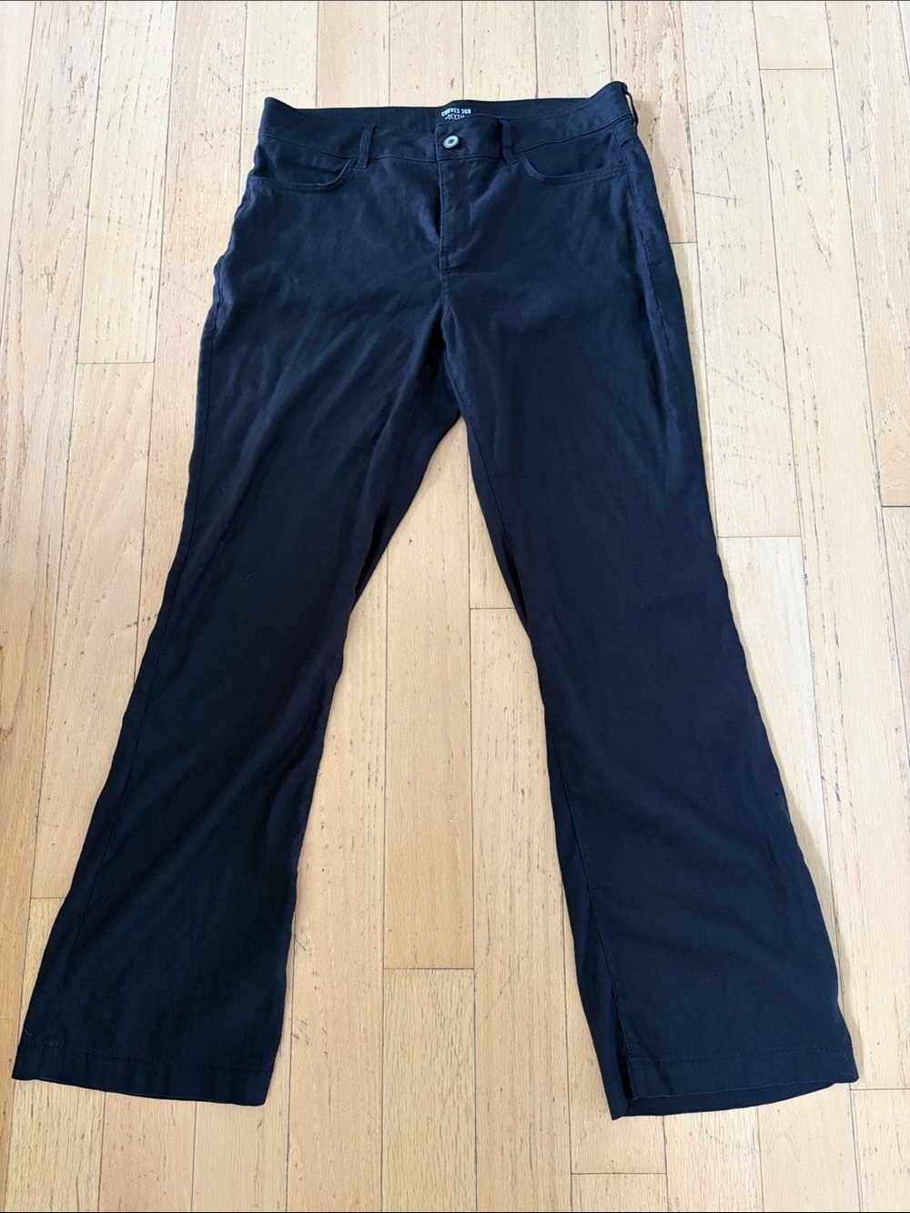 NYDJ Black Flare Jeans for Women Size 10